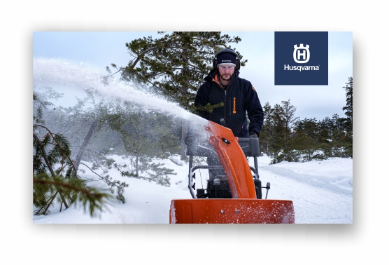 HQ bild Snöslunga 2500x1500mm